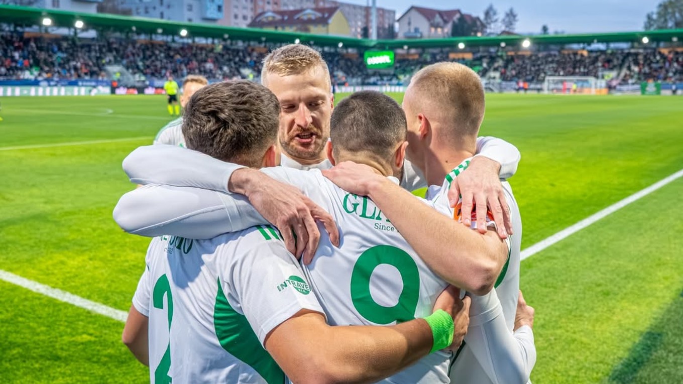 Futbalisti Prešova sa tešia z gólu.