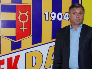 Zlatko Kranjčar ako tréner DAC Dunajská Streda.