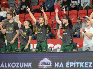 Na snímke hráči Levíc.