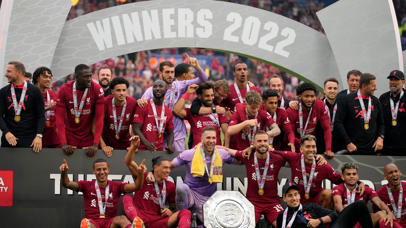 Futbalisti Liverpool FC vyhrali FA Community Shield 2022 (anglický superpohár).