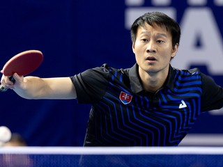 Slovenský stolný tenista Wang Jang
