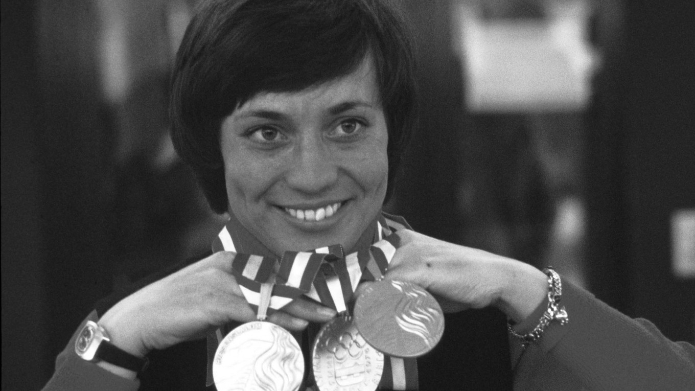 Rosi Mittermaierová po ZOH 1976 v rakúskom Innsbrucku.