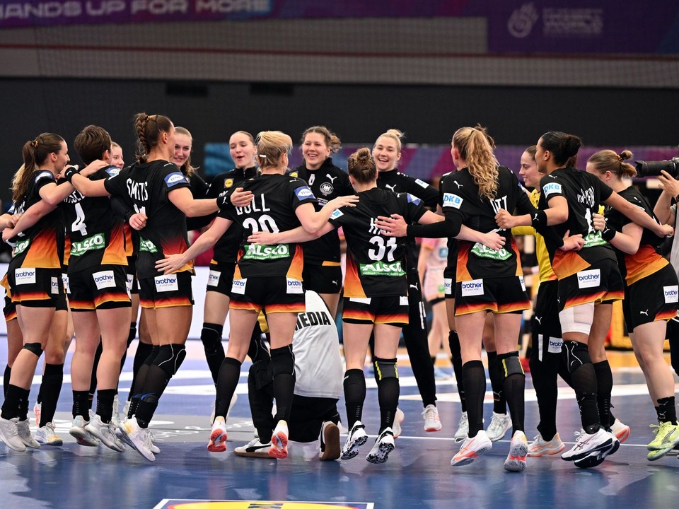 Hádzanárky Nemecka. 