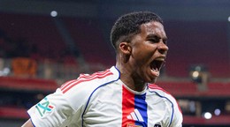 Endrick oslavuje gól