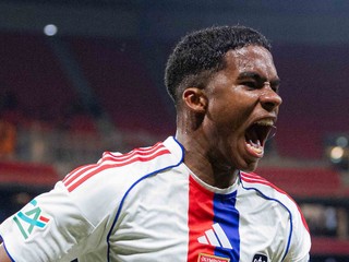 Endrick oslavuje gól