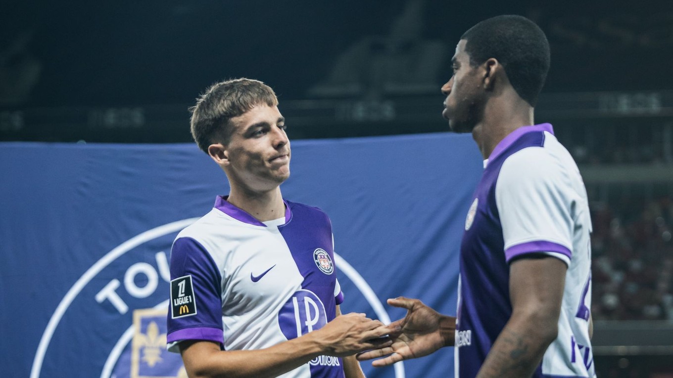 Mário Sauer (vľavo) v drese FC Toulouse