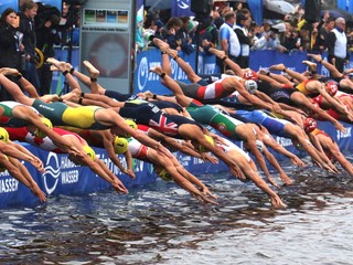 Triatlon, ilustračná fotografia. 