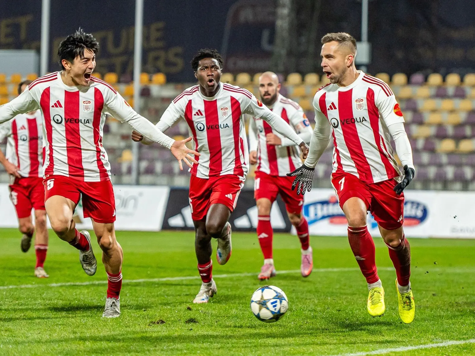 Radosť hráčov MFK Dukla Banská Bystrica