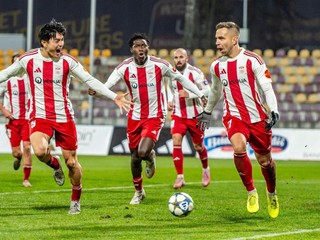 Radosť hráčov MFK Dukla Banská Bystrica