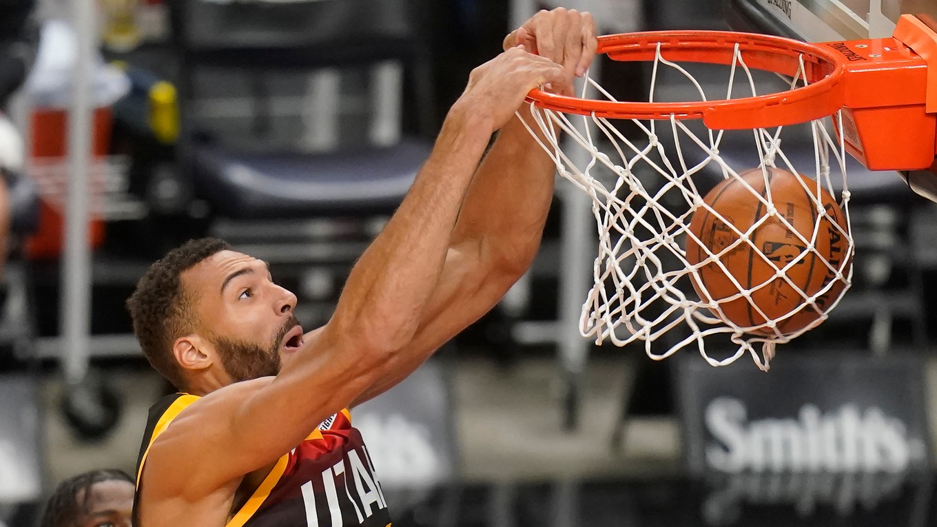 Rudy Gobert z tímu Utah Jazz.