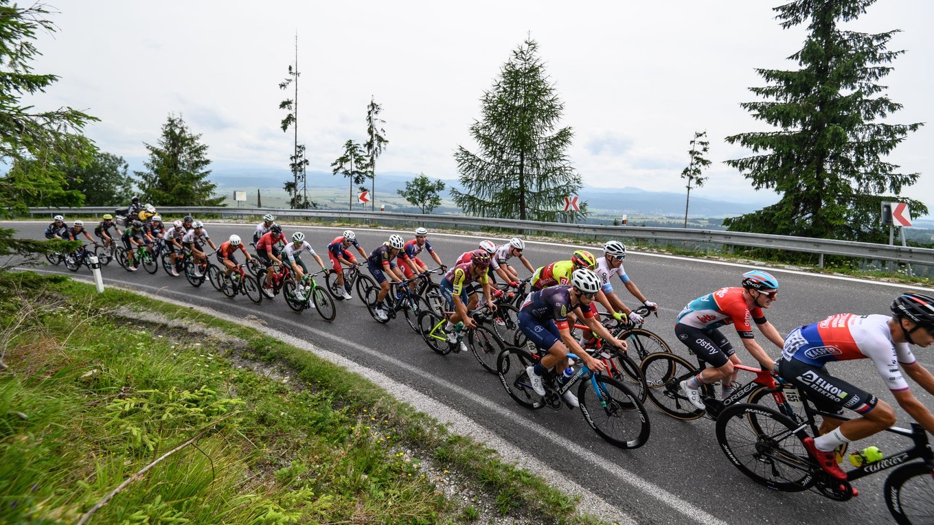 Momentky z 5. etapy Okolo Slovenska 2024