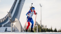 Slovenská biatlonistka Paulína Bátovská Fialková. 