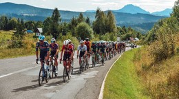 Pelotón v 3. etape Okolo Slovenska 2026