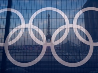 Olympijské kruhy. 