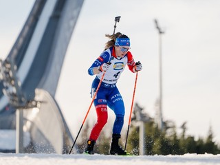 Slovenská biatlonistka Paulína Bátovská Fialková. 