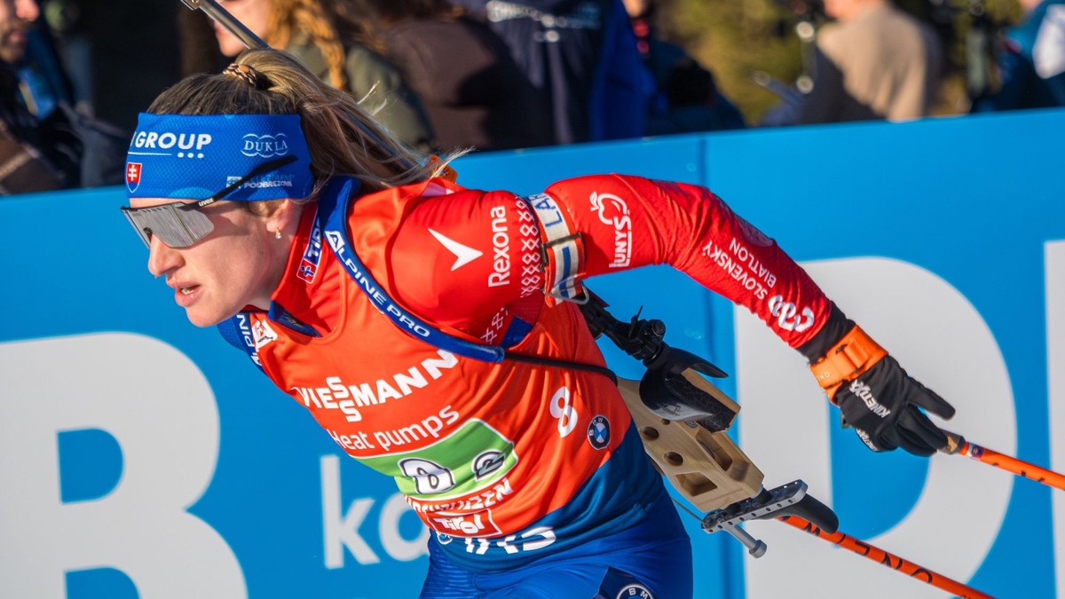 Slovenská biatlonistka Paulína Bátovská Fialková.