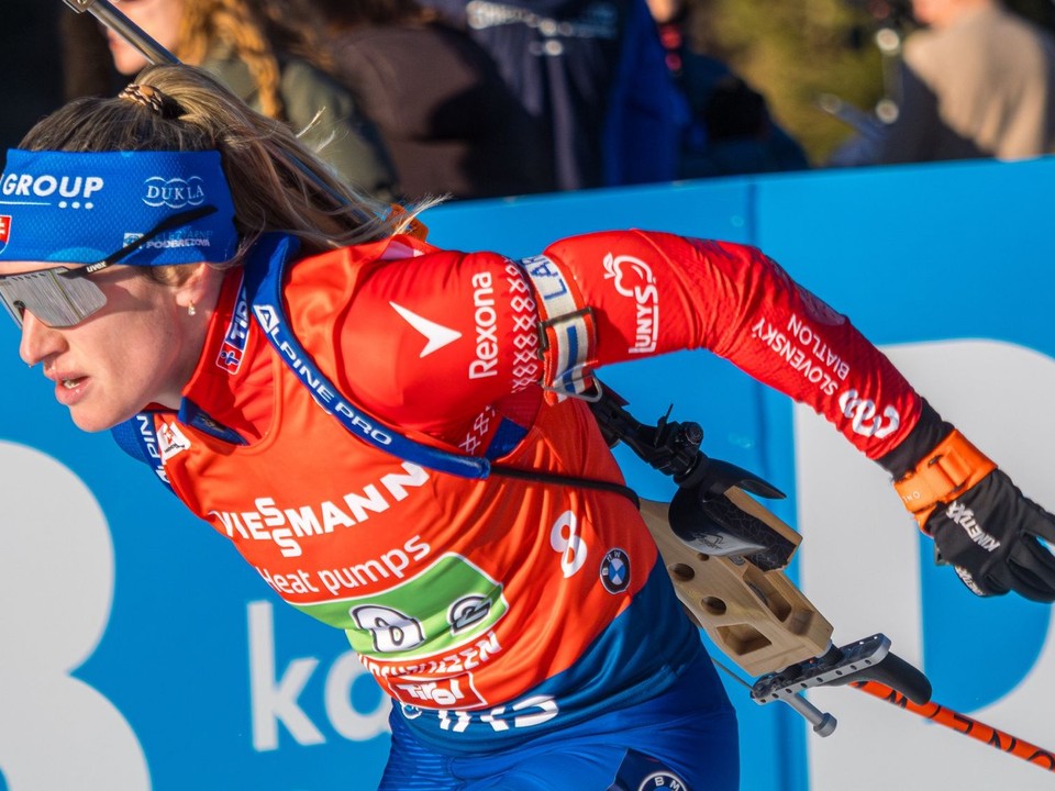 Slovenská biatlonistka Paulína Bátovská Fialková.