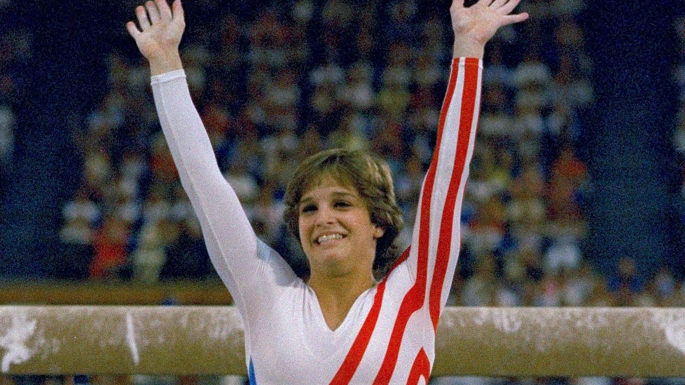 Olympijská šampiónka v gymnastickom viacboji z roku 1984 Mary Lou Rettonová.