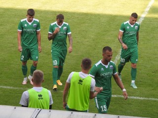 Futbalisti FC Petržalka - ilustračná fotografia.