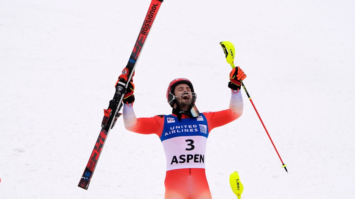 Líder po prvom kole dostal špicara. Slalom v Aspene vyhral Meillard