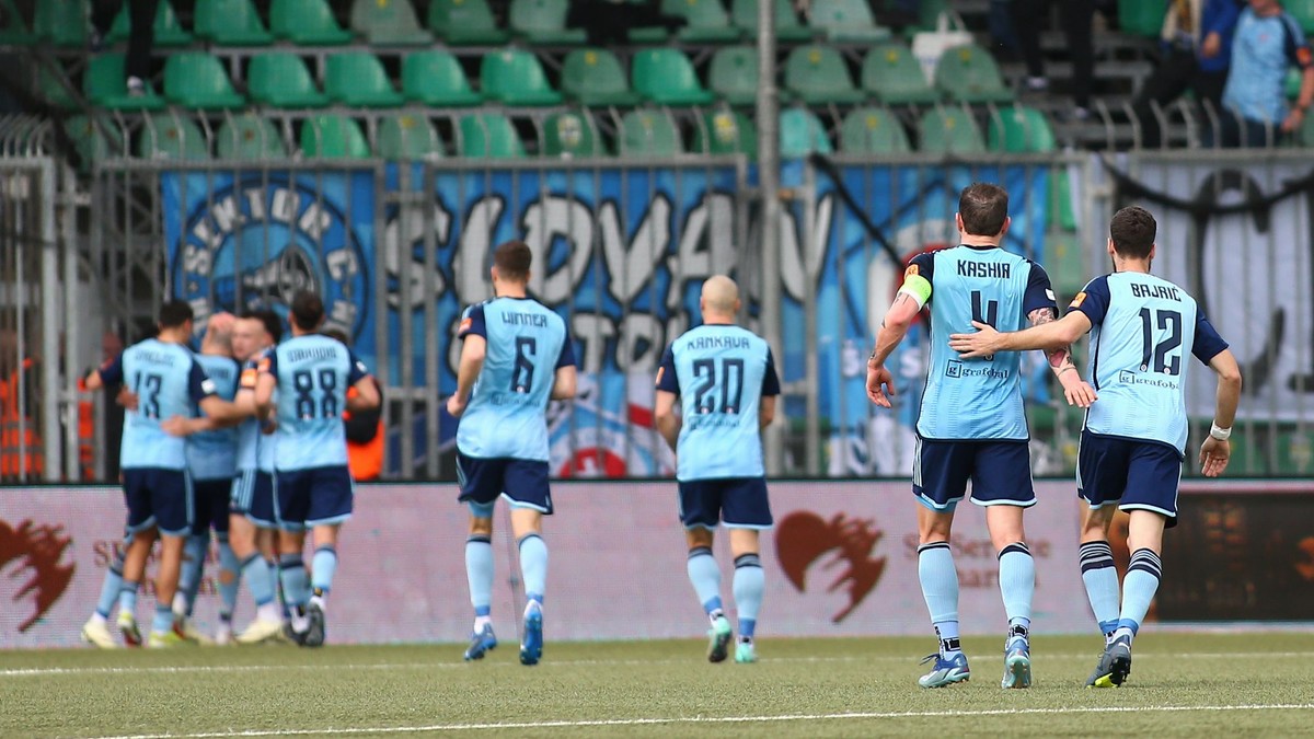 Futbalisti ŠK Slovan Bratislava.