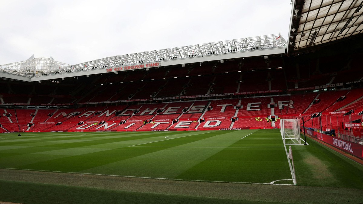 Štadión Manchestru United Old Trafford.