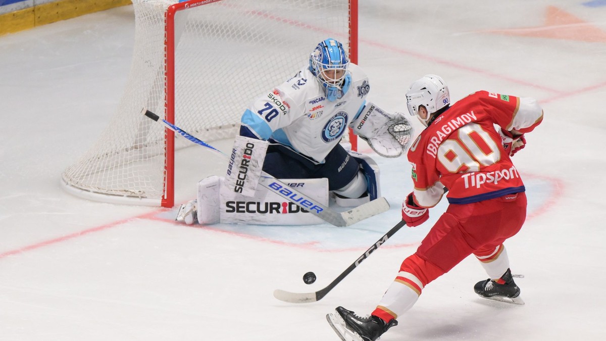 Momentka zo zápasu Nitra - Liptovský Mikuláš