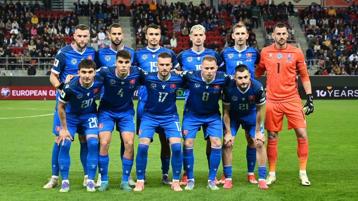 Hráči Slovenska.