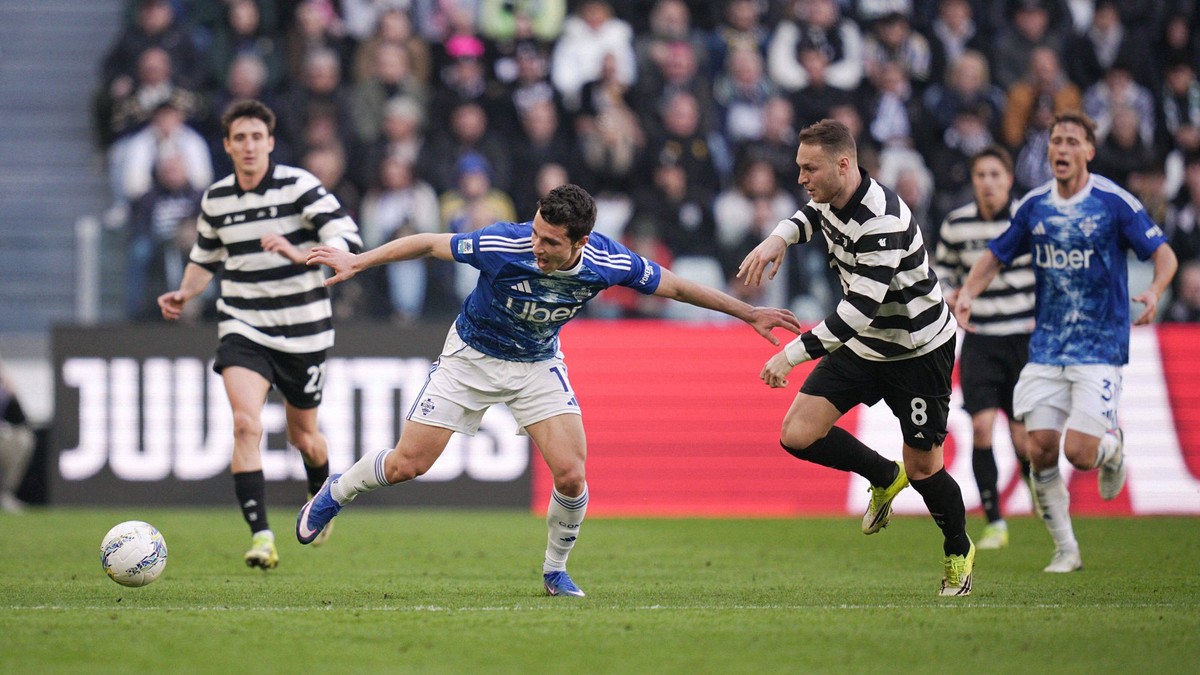 Momentka zo zápasu Juventus - Como.