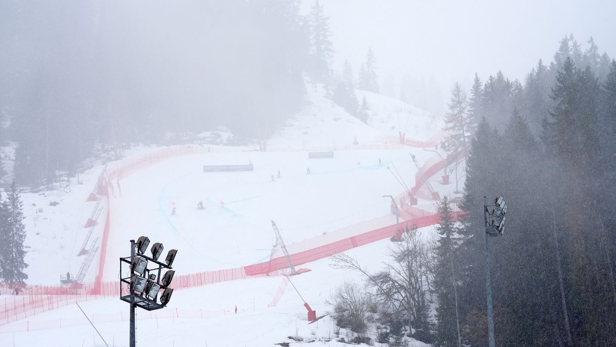 Zjazdovka v Courcheveli