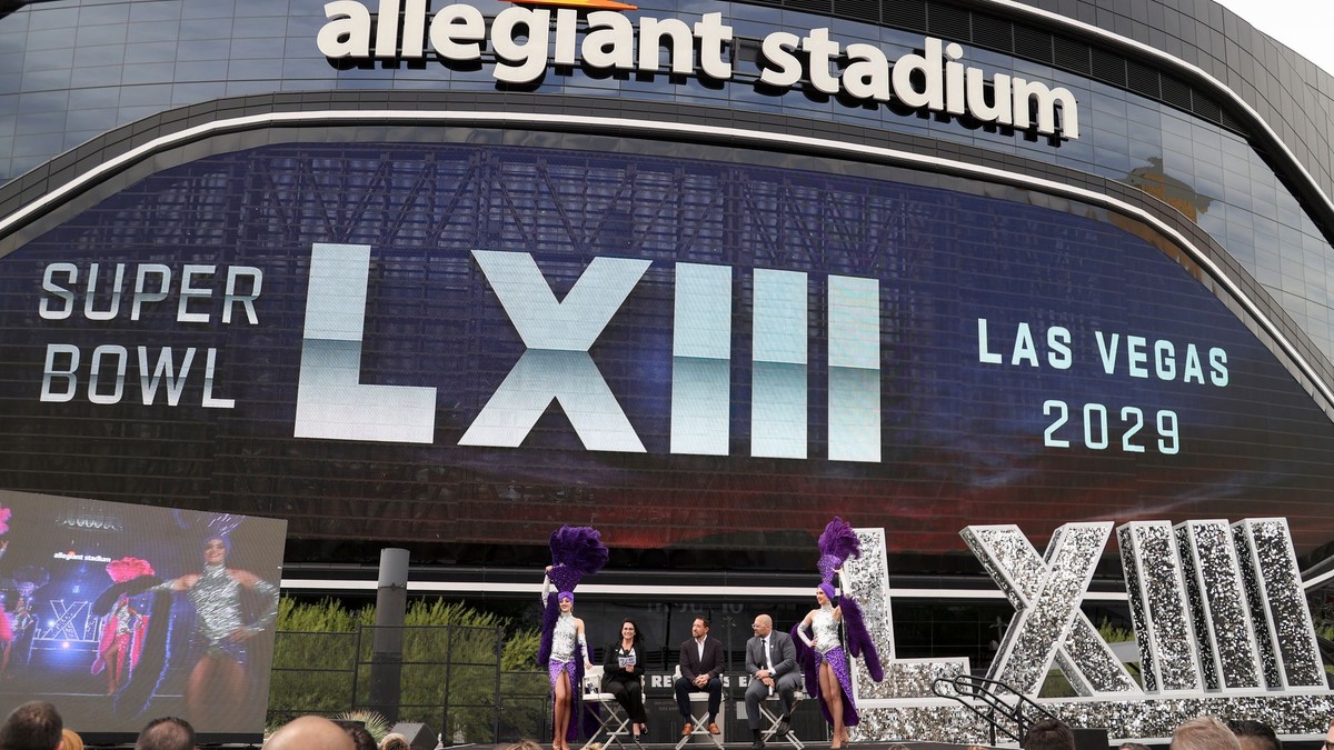 Finálový zápas NFL pod názvom Super Bowl LXIII sa v roku 2029 uskutoční v Las Vegas.