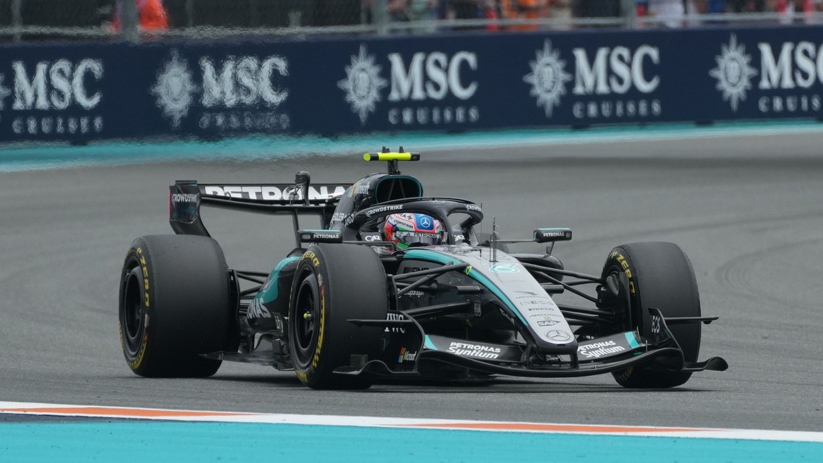 Kimi Antonelli počas Veľkej ceny Miami. 