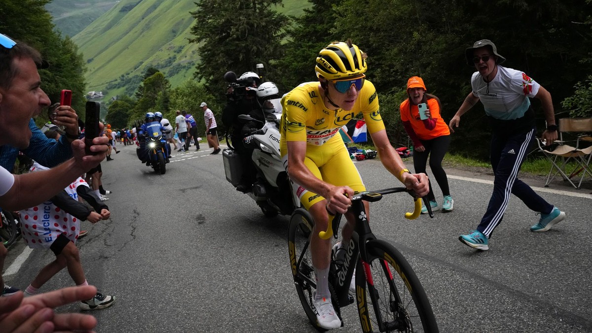 Tadej Pogačar počas Tour de France 2024. 