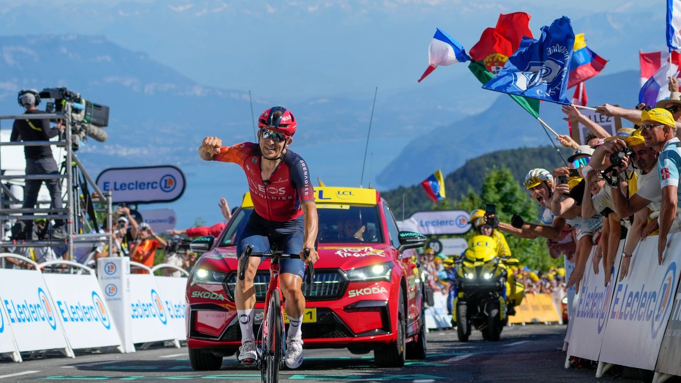 Michal Kwiatkowski vyhral 13. etapu na Tour de France 2023.