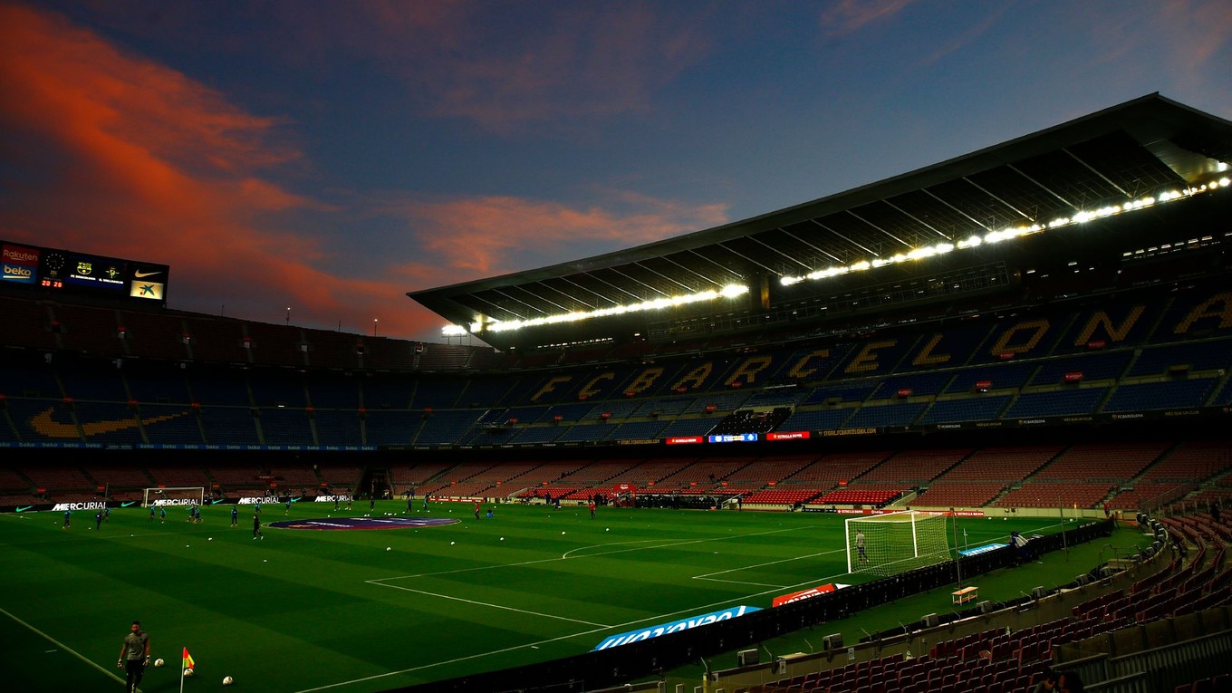 Camp Nou, štadión FC Barcelona.