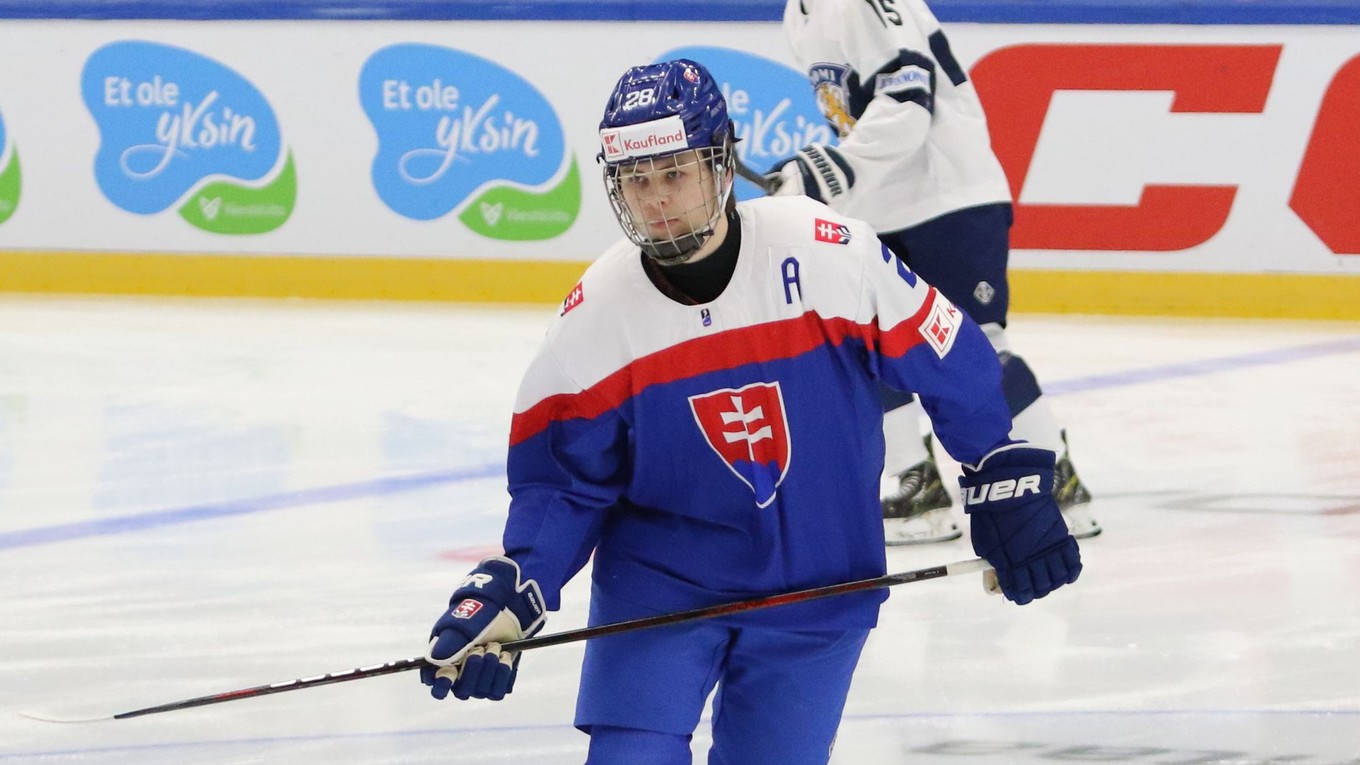 Slovenský reprezentant Tobias Pitka.