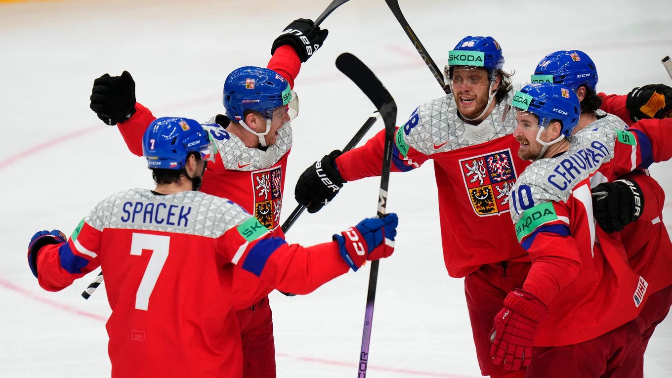 Českí hráči na MS v hokeji 2024. 