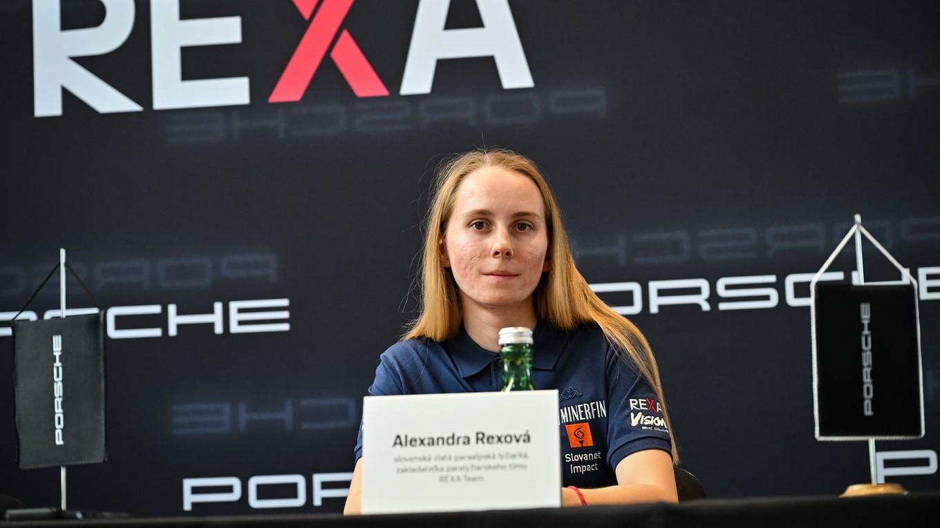 Slovenská reprezentantka v paraalpskom lyžovaní Alexandra Rexová.