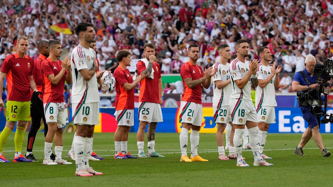 Maďarskí futbalisti.