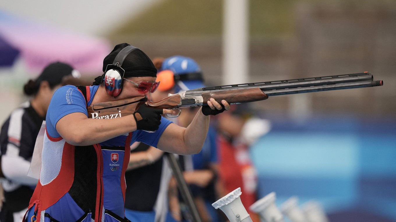 Slovenská strelkyňa Zuzana Rehák Štefečeková