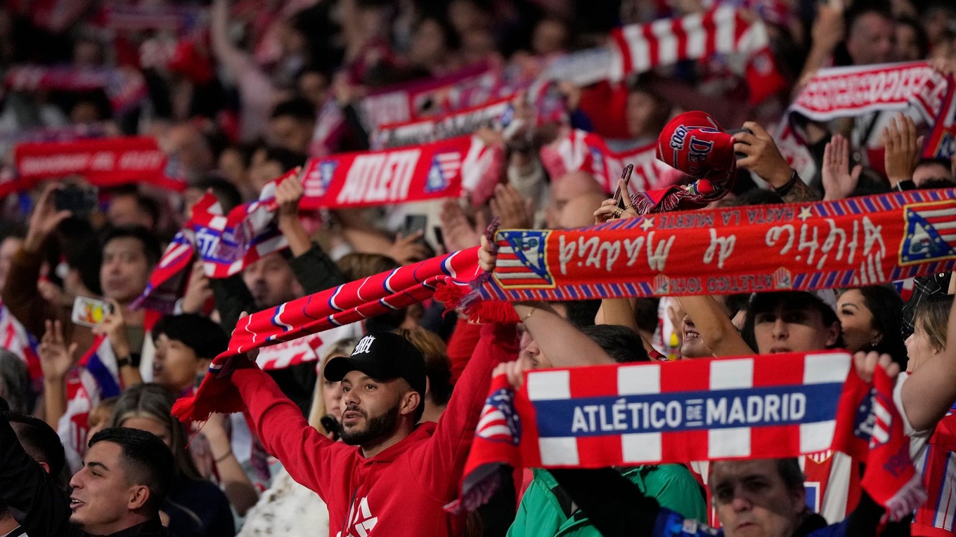 Fanúšikovia Atletica Madrid