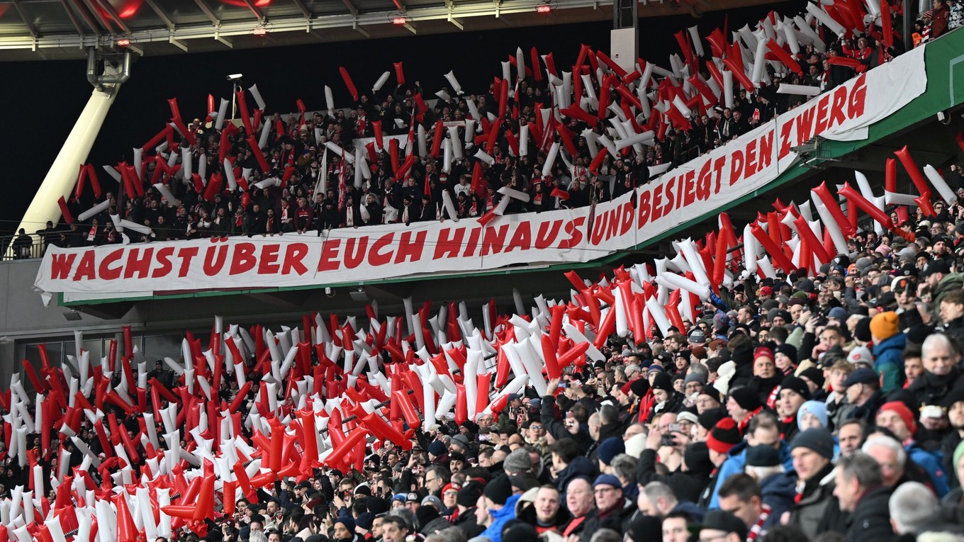 Fanúšikovia 1. FC Kolín.