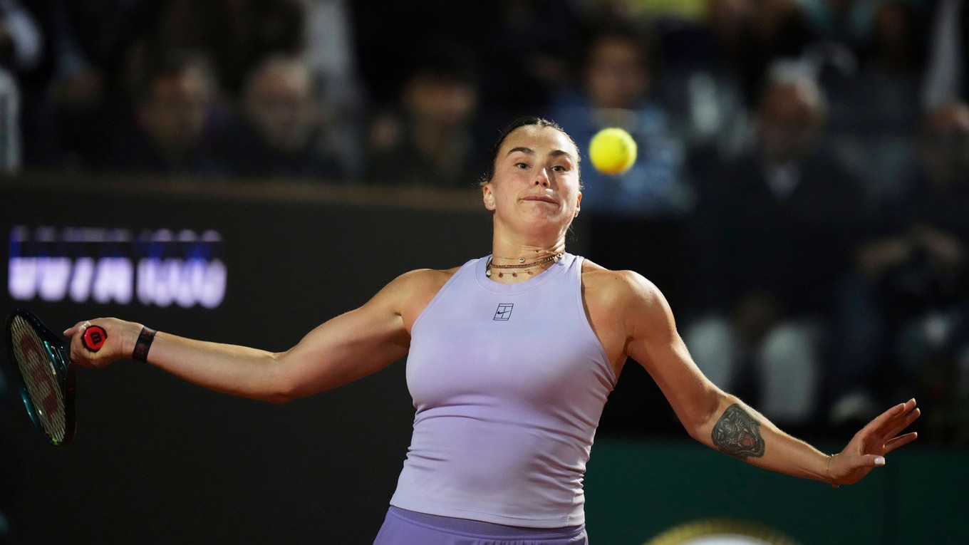 Bieloruská tenistka Aryna Sabalenková.