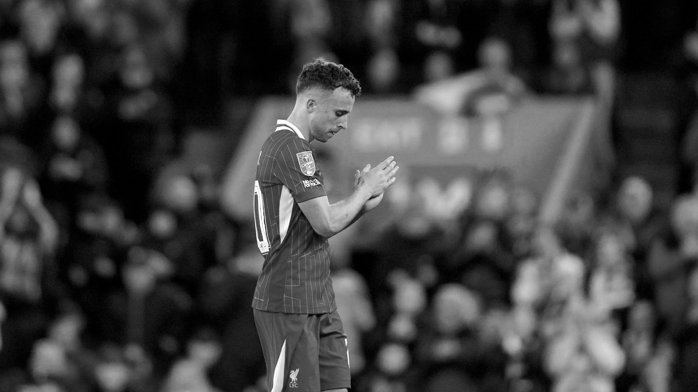 Diogo Jota v drese Liverpool FC. 