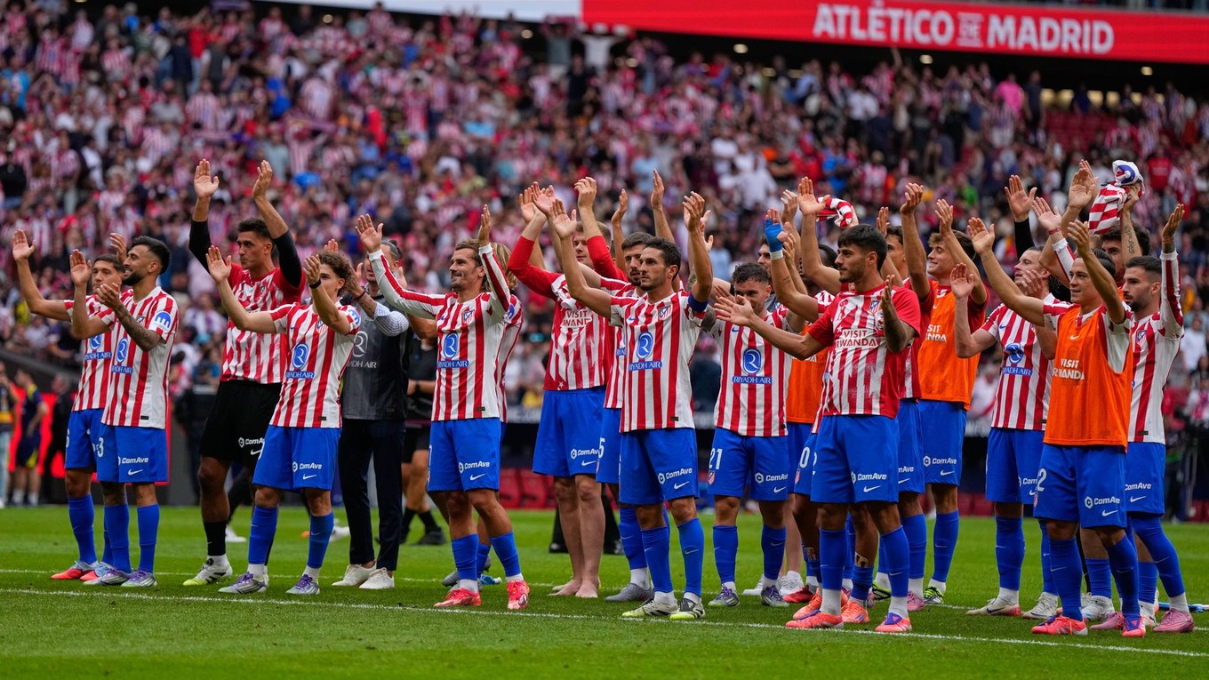 Hráči Atlética Madrid