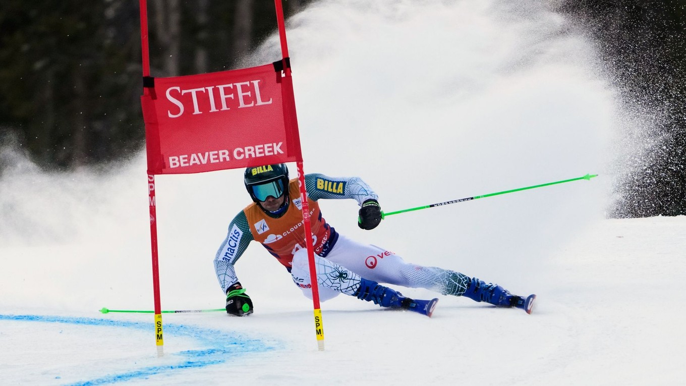 Slovenský lyžiar Andreas Žampa.