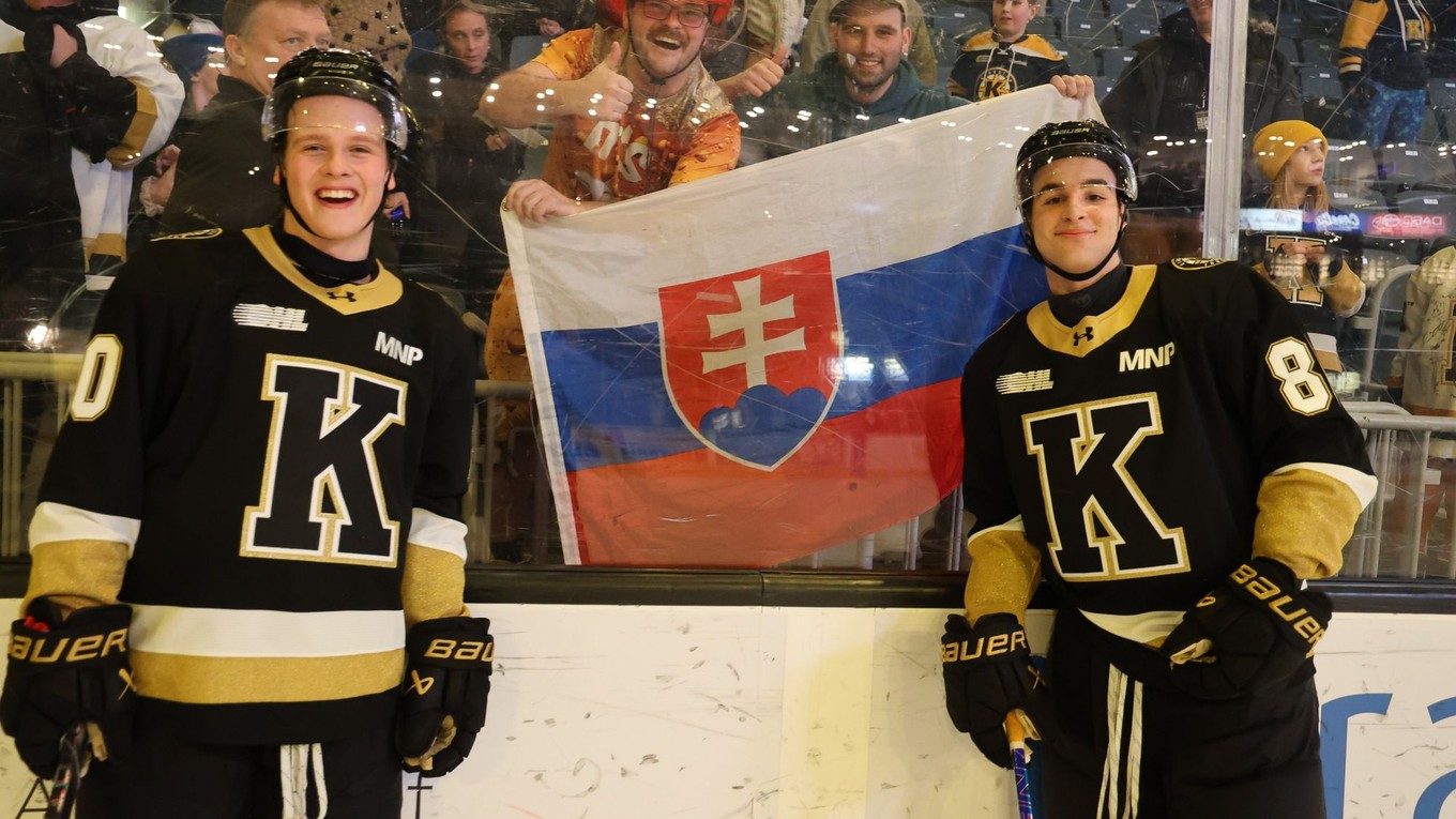 Tomáš Pobežal (vľavo) a Alex Mišiak.