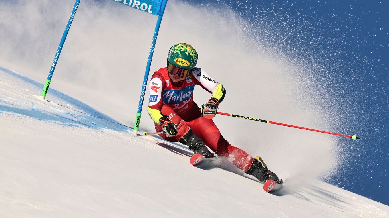 Rakúska lyžiarka Julia Scheibová.
