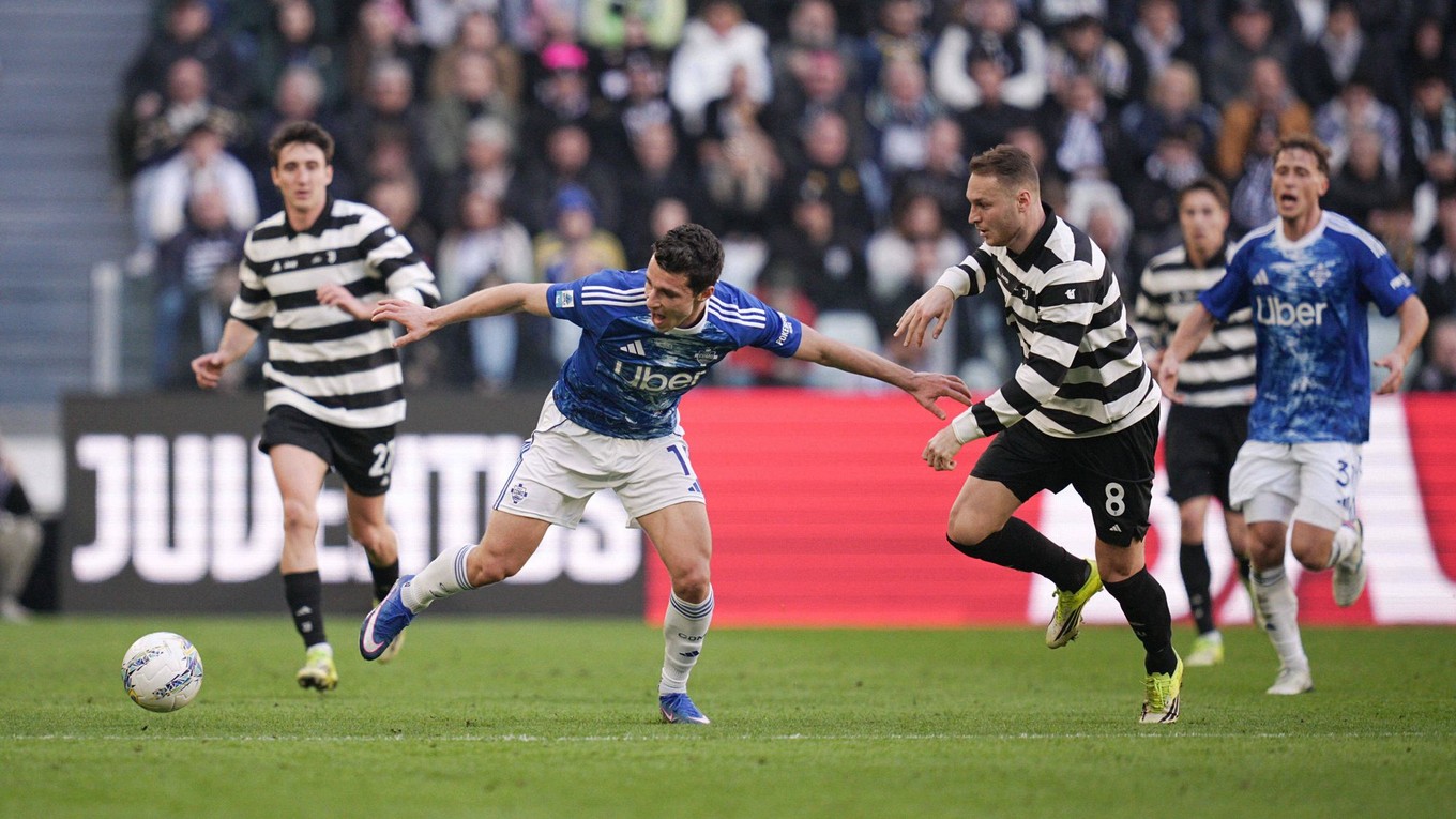 Momentka zo zápasu Juventus - Como.