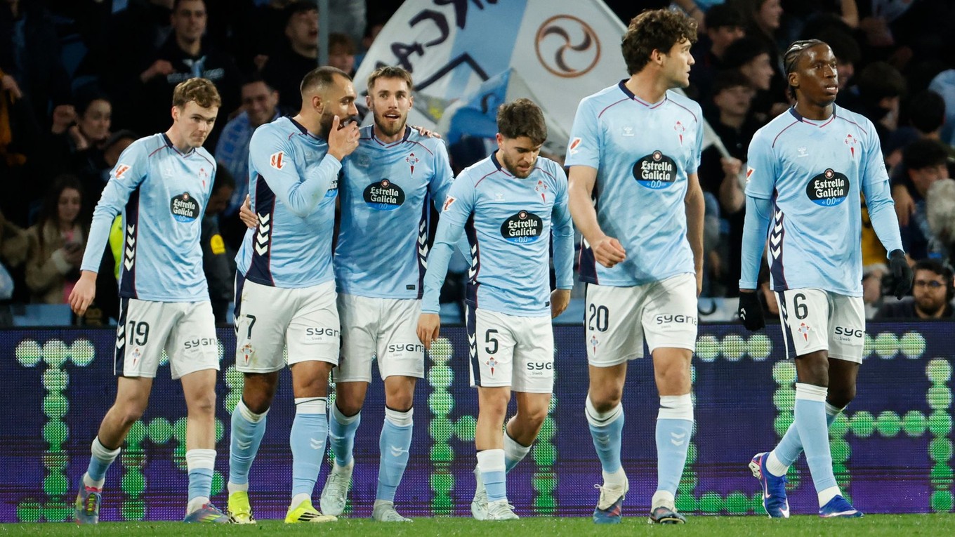 Hráči Celta Vigo.